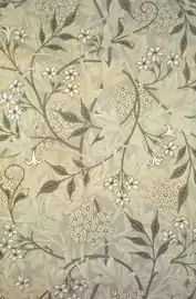 Jasmine wallpaper, designed by Morris 1872