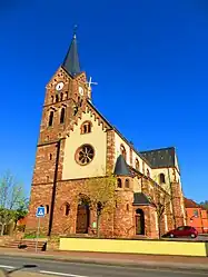 The church in Morsbach