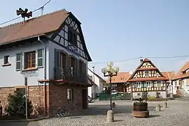 The town hall in Morsbronn-les-Bains