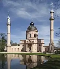 Islamic inspiration - Garden Mosque of the Schwetzingen Palace, Germany, by Nicolas de Pigage, 1779-1795