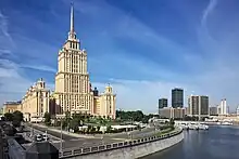 Hotel Ukraina, the tallest hotel in Europe