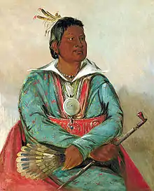 Mó-sho-la-túb-bee, He Who Puts Out and Kills, Chief of the Choctaw Tribe, 1834