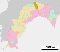 Location of Motoyama