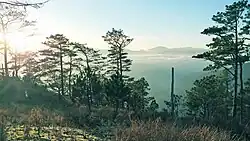 Sunrise at the summit Mt. Namindaraan, Bessang Pass