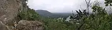 Mount Old Baldy mountainside view