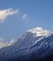 West face of Mount Pandim, viewed from Prek Chu valley