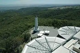 Mount Lofty looking over the Adelaide Plains.