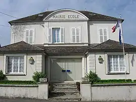 The town hall in Mousseaux-lès-Bray