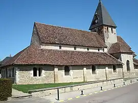 The church in Moussey