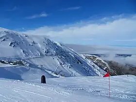 Access road to Mount Hutt