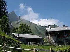 A view from the cog-wheel railway