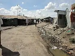 A street in Mukuru