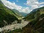 Gori river flowing through Johar Valley.