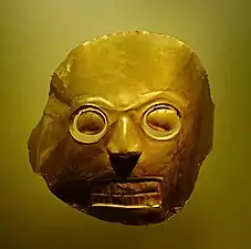 Golden mask