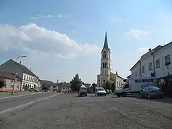 Centre of Náměšť na Hané