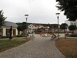 Centre of Konstantinovy Lázně