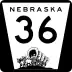 State Highway 36 marker