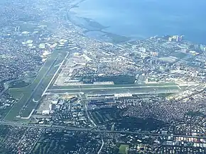 Image of Ninoy Aquino International Airport from the air