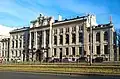 Former building in Łódź, Poland