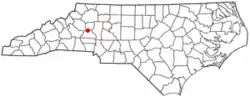 Location of St. Stephens in North Carolina