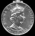 Elizabeth II (2nd type) 'DEI GRATIA' (1953–62)