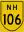 National Highway 106 shield}}