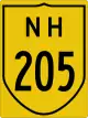 National Highway 205 shield}}