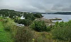 Summerside, on the shore of the Humber Arm