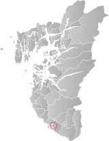 Egersund within Rogaland