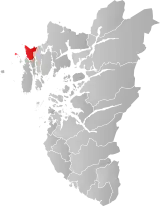 Haugesund within Rogaland