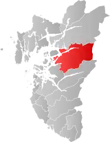 Hjelmeland within Rogaland