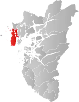 Karmøy within Rogaland