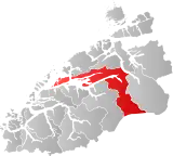 Molde within Møre og Romsdal