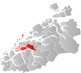 Ålesund within Møre og Romsdal