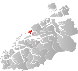 Aukra within Møre og Romsdal