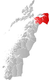 Narvik within Nordland