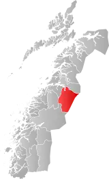 Saltdal within Nordland