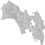 Nesodden within Akershus