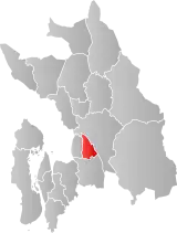 Rælingen within Akershus