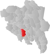 Nordre Land within Innlandet