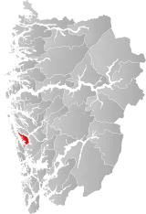 Askøy within Vestland