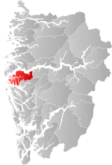 Gulen within Vestland