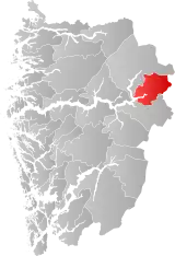 Årdal within Vestland