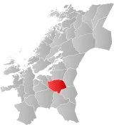 Selbu within Trøndelag