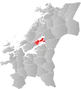 Inderøy within Trøndelag