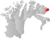 Vardø within Finnmark