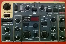 Nord Stage 2 Synth panel