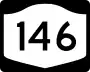 New York State Route 146 marker