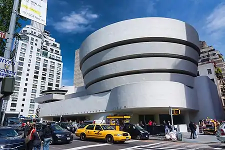 Solomon R. Guggenheim Museum, the Museum of Modern Art in New York City, founded in 1939.