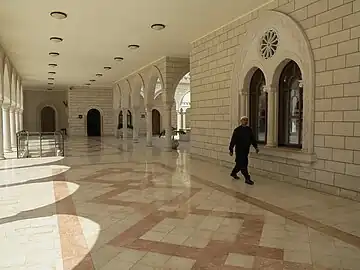 The shrine of Shuayb, as believed by the Druze and some Muslims, near Hittin in the Galilee